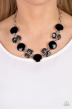 Dreaming in MULTICOLOR - Black Necklace