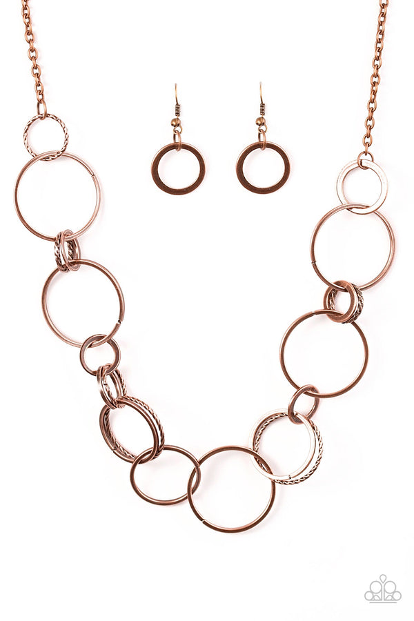 Follow the RINGLEADER - Copper Necklace