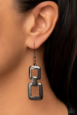 Public Square - Black Earrings