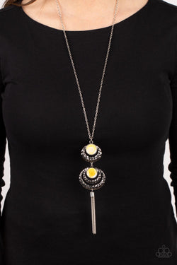 Limitless Luster - Yellow Necklace