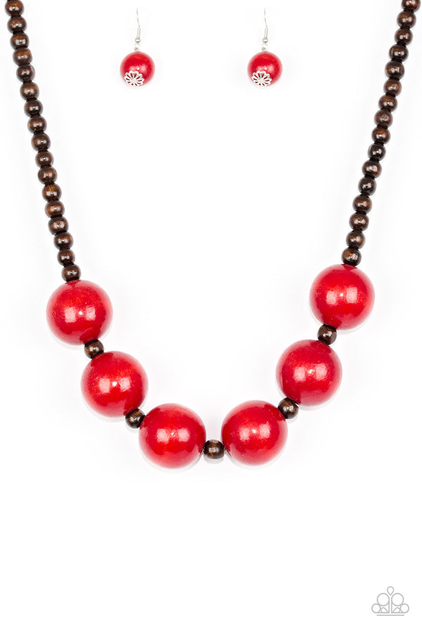 Oh My Miami -Red Necklace