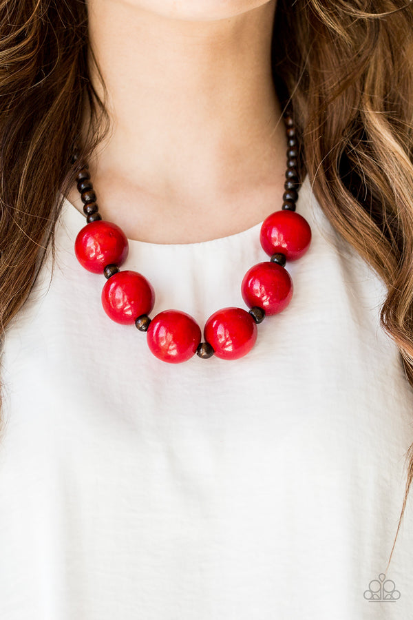 Oh My Miami -Red Necklace