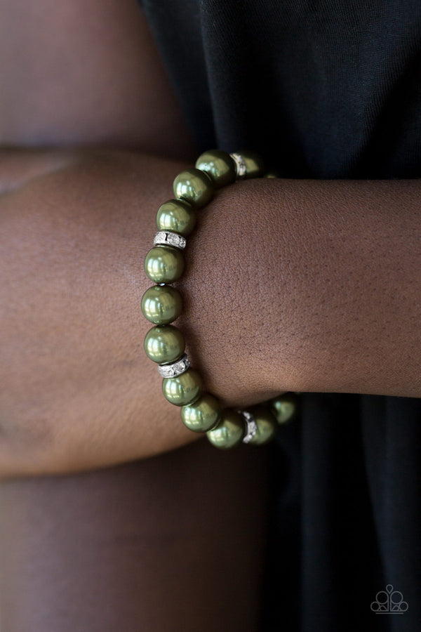 Exquisitely Elite - Green Bracelet-Hostess Reward