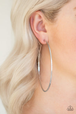 Shimmer Maker - Silver Earrings