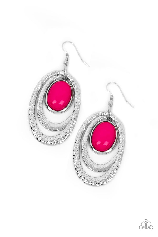 Seaside Spinster - Pink Earrings