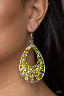 Flamingo Flamenco - Yellow Earring