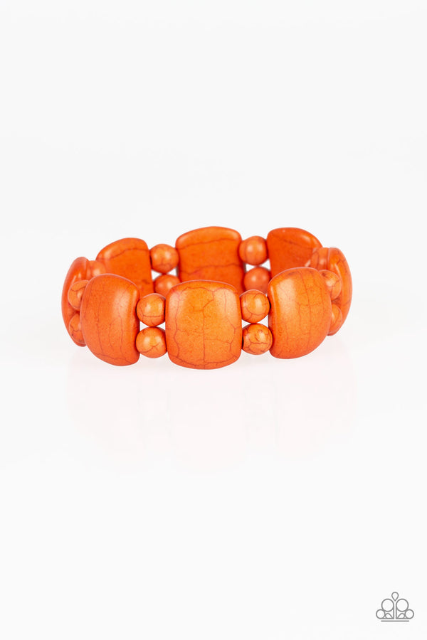 Don't Be So NOMADIC - Orange Bracelet