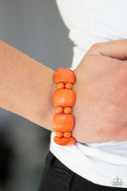 Don't Be So NOMADIC - Orange Bracelet