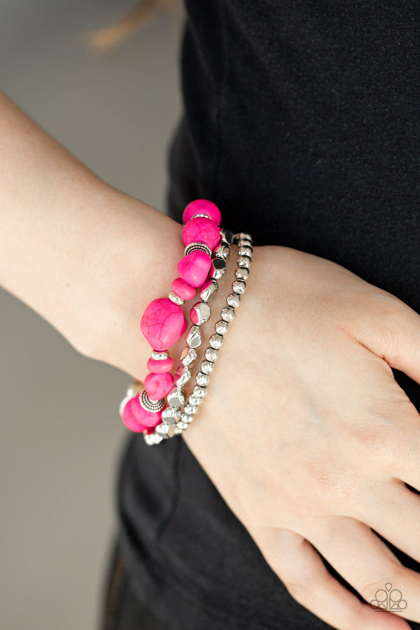 Rural Restoration - Pink Bracelet