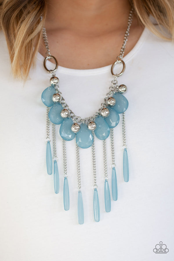 Roaring Riviera - Blue Necklace