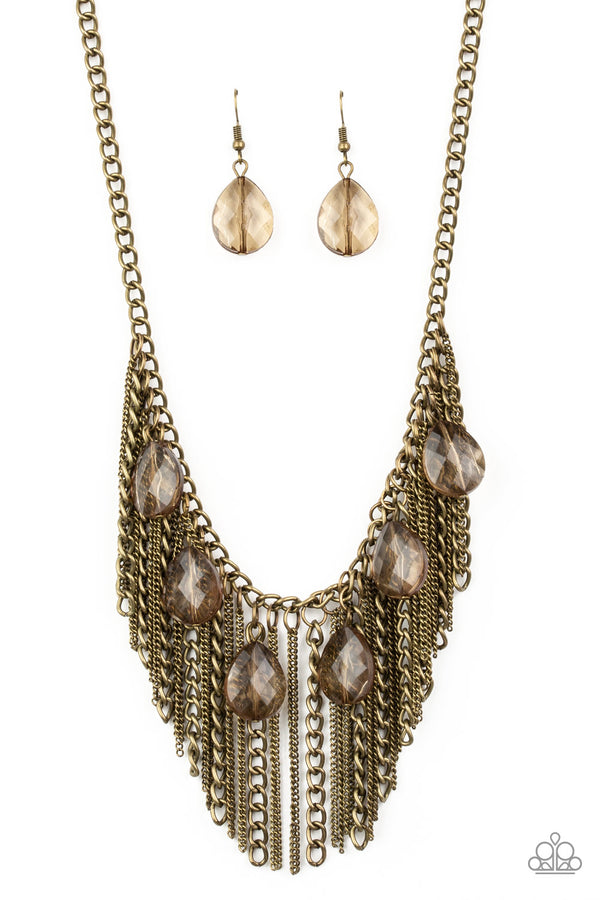 Vixen Conviction - Brass Necklace