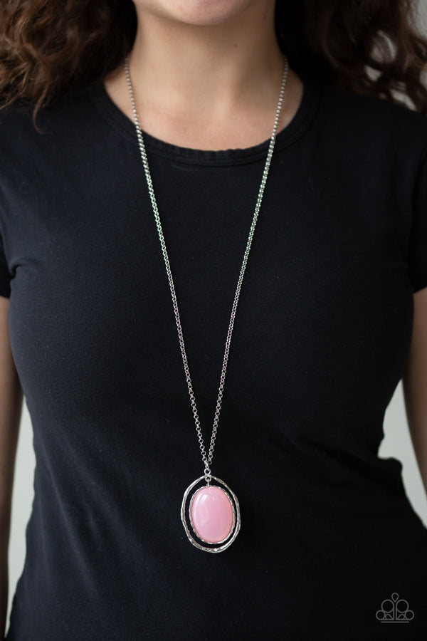 Harbor Harmony - Pink Necklace