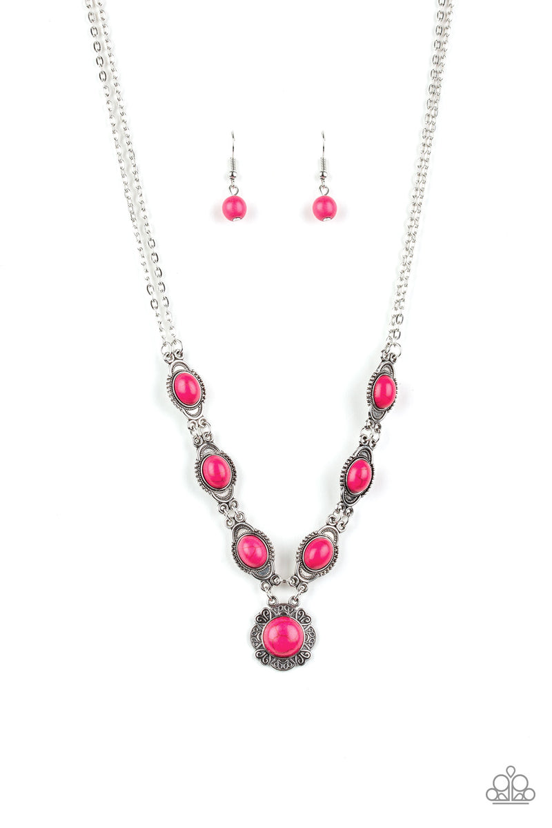 Desert Dreamin - Pink Necklace