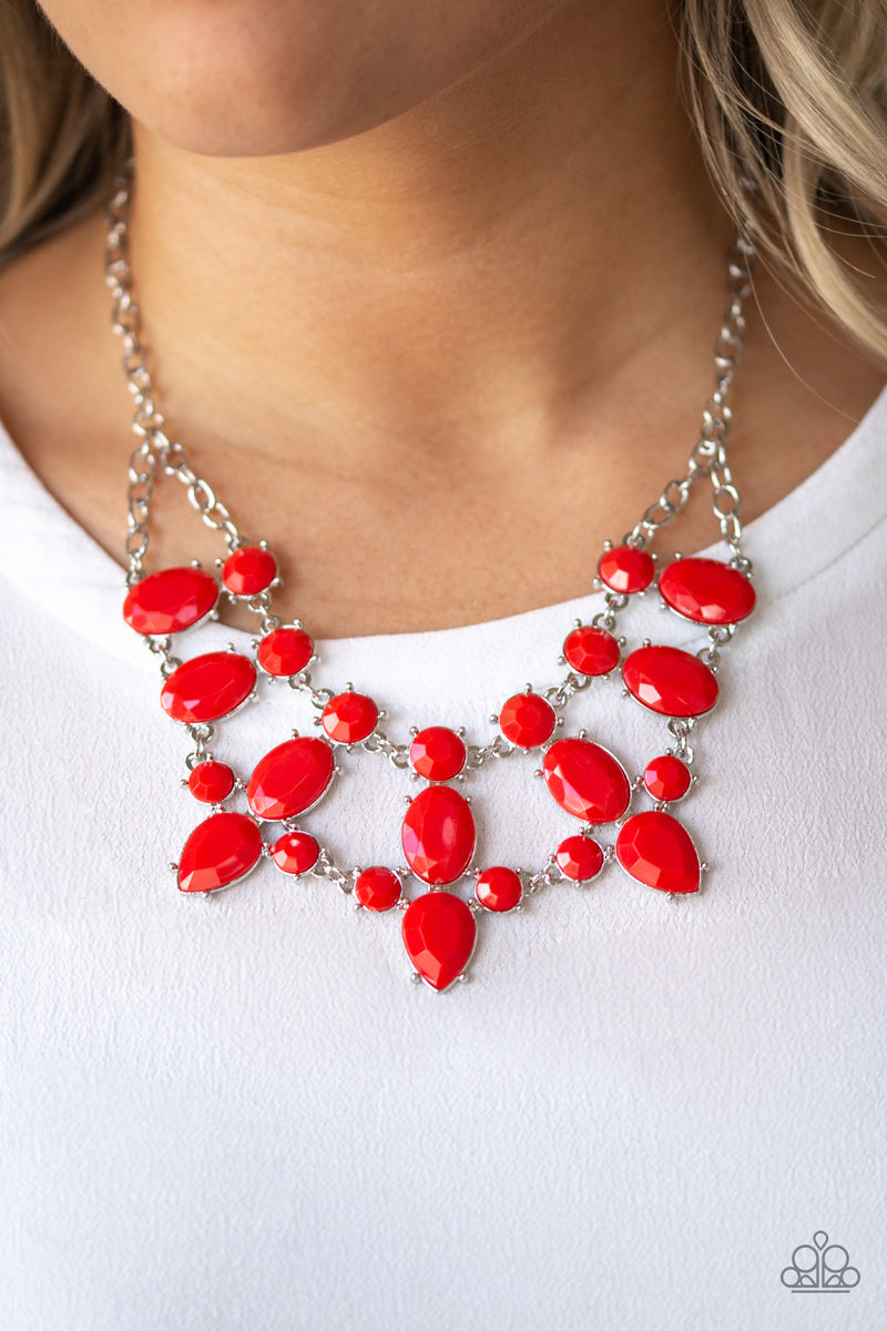 Goddess Glow - Red Necklace