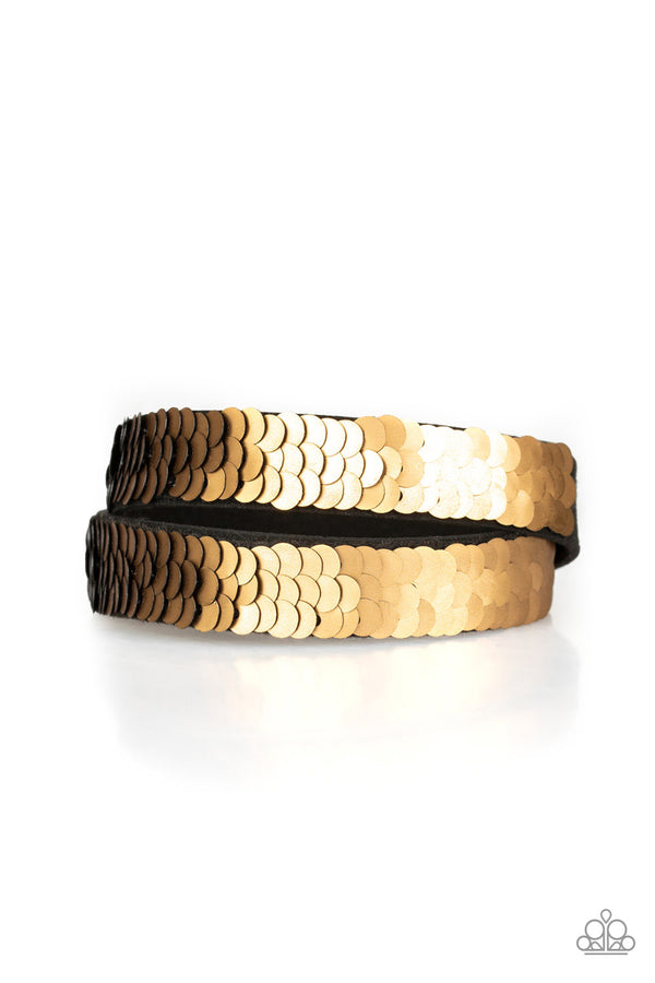 Under the SEQUINS - Gold Bracelet