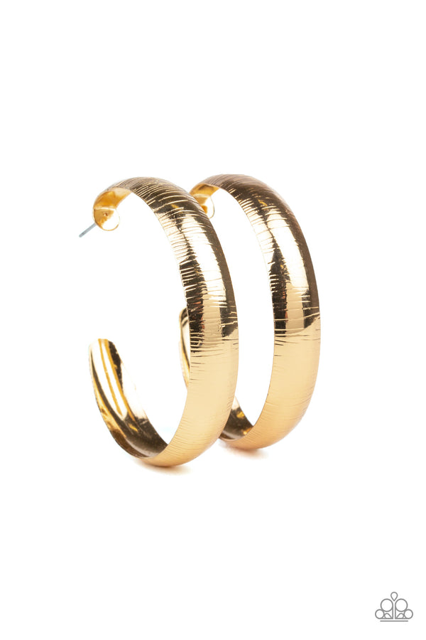 Hoop Wild - Gold Earrings