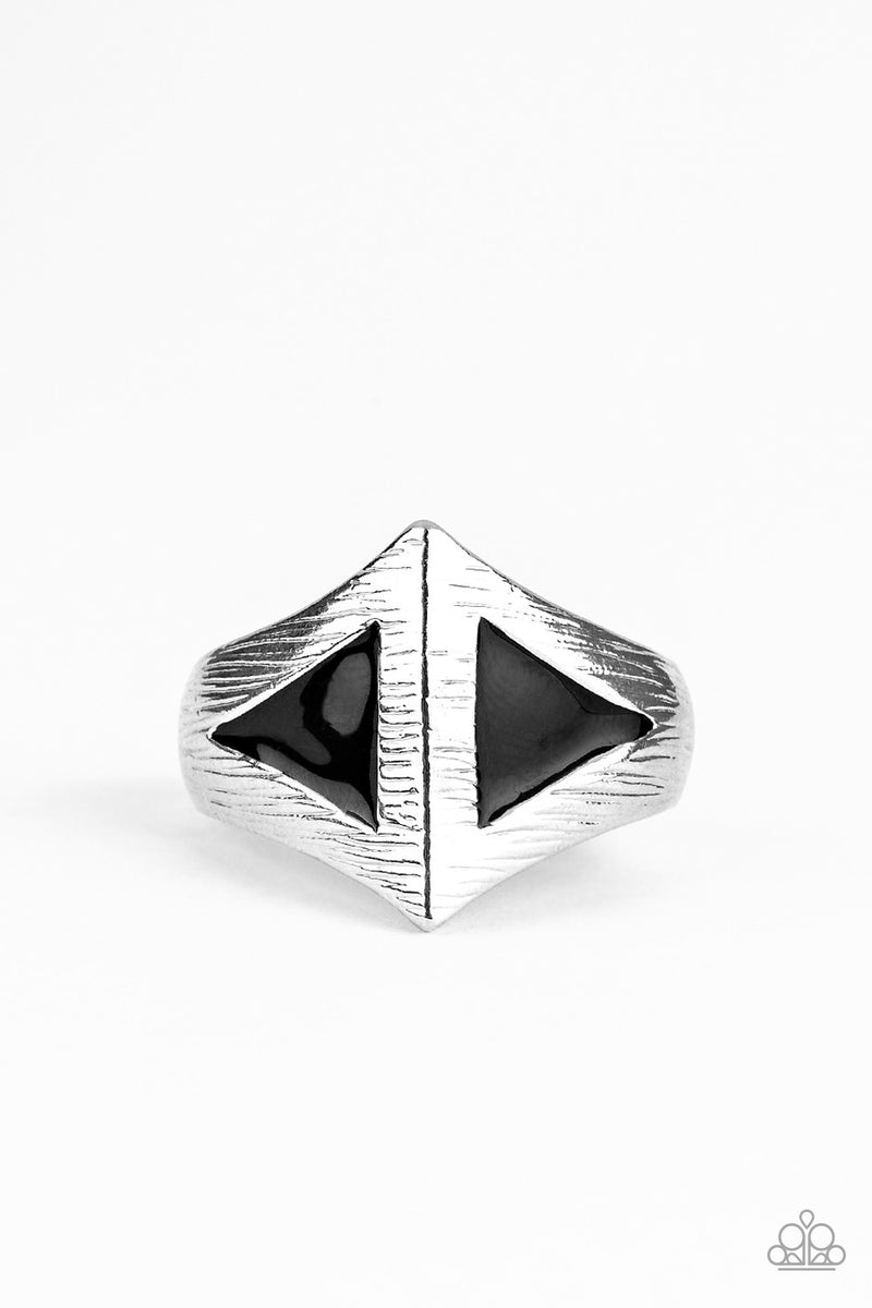 Crusader - Black Men's Ring