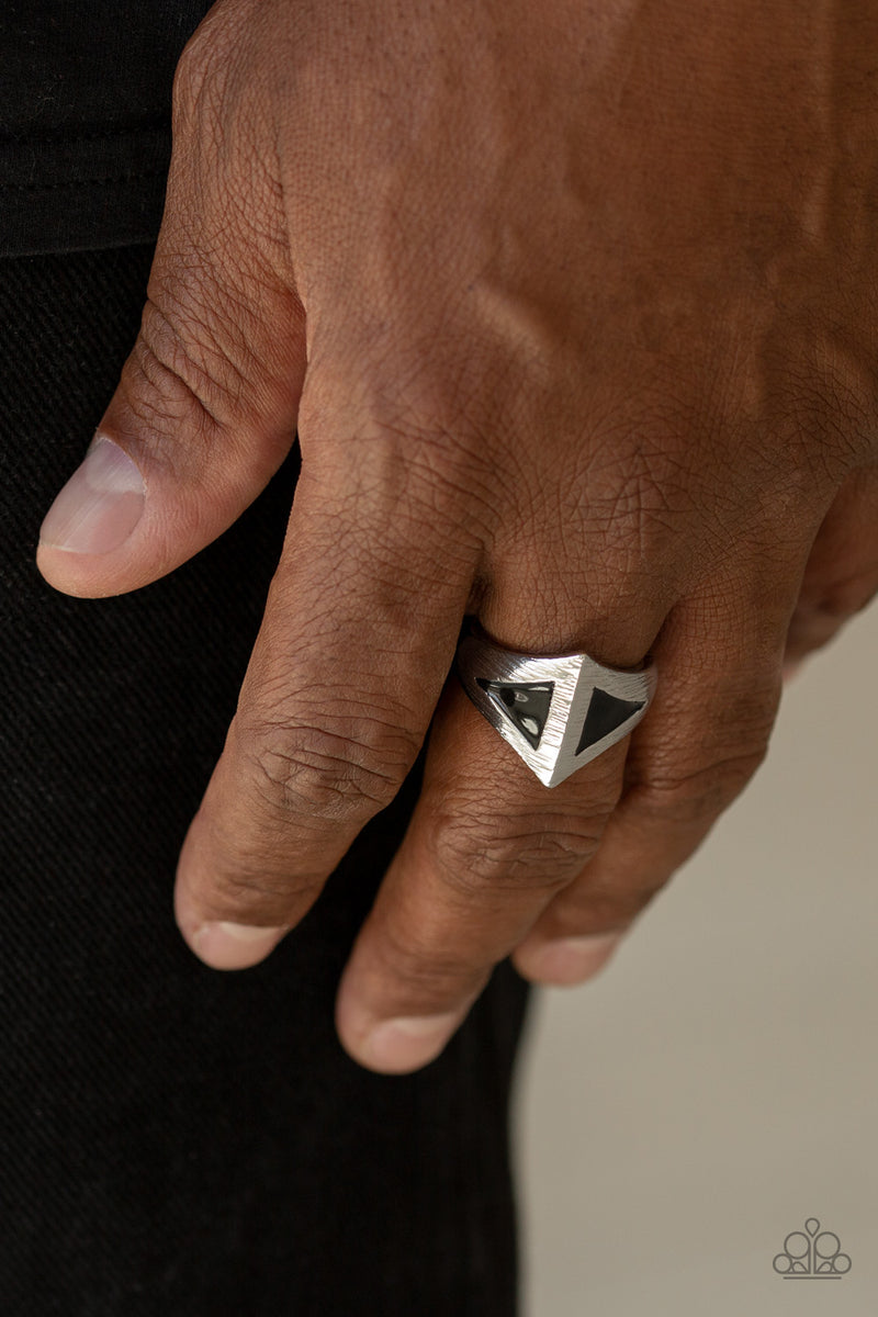 Crusader - Black Men's Ring