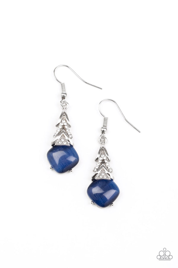 Dreamy Dazzle - Blue Earrings