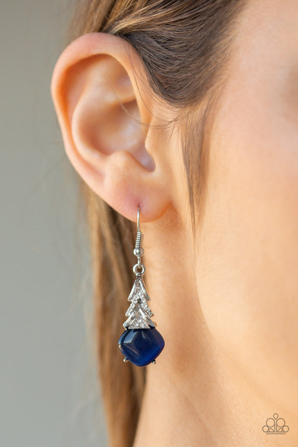 Dreamy Dazzle - Blue Earrings