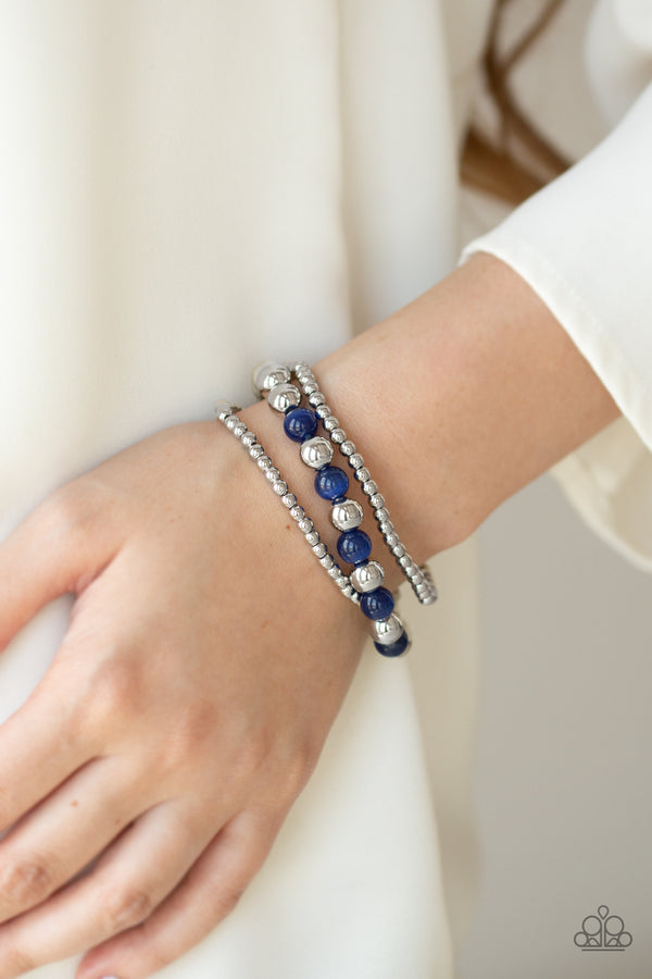 Go With The Glow - Blue Bracelet