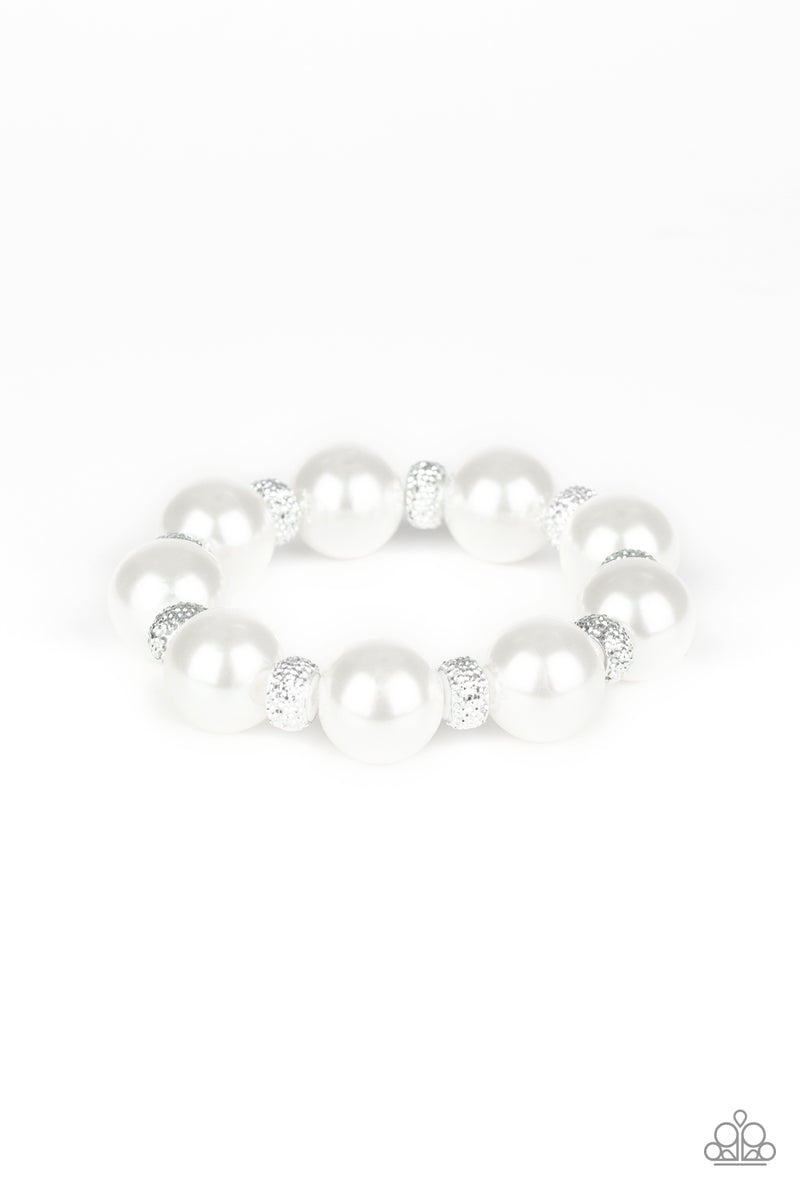 Extra Elegant - White Bracelet