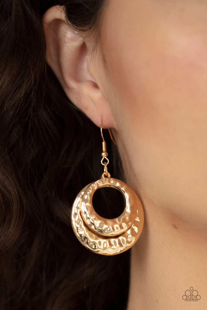 Perfectly Imperfect - Gold Earrings