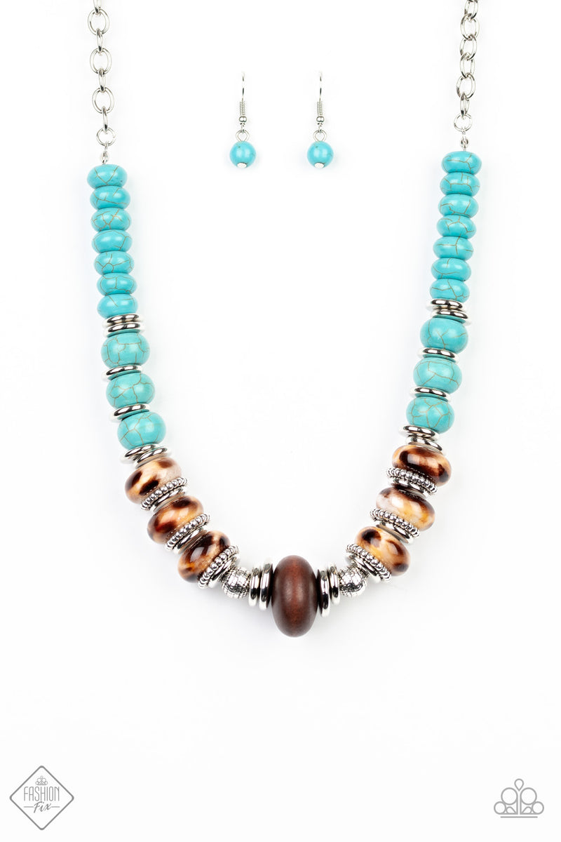 Desert Tranquility - Blue Necklace