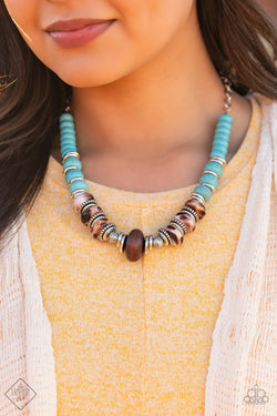 Desert Tranquility - Blue Necklace