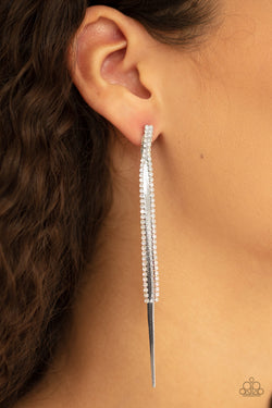 Flavor of the SLEEK - White Post Earrings