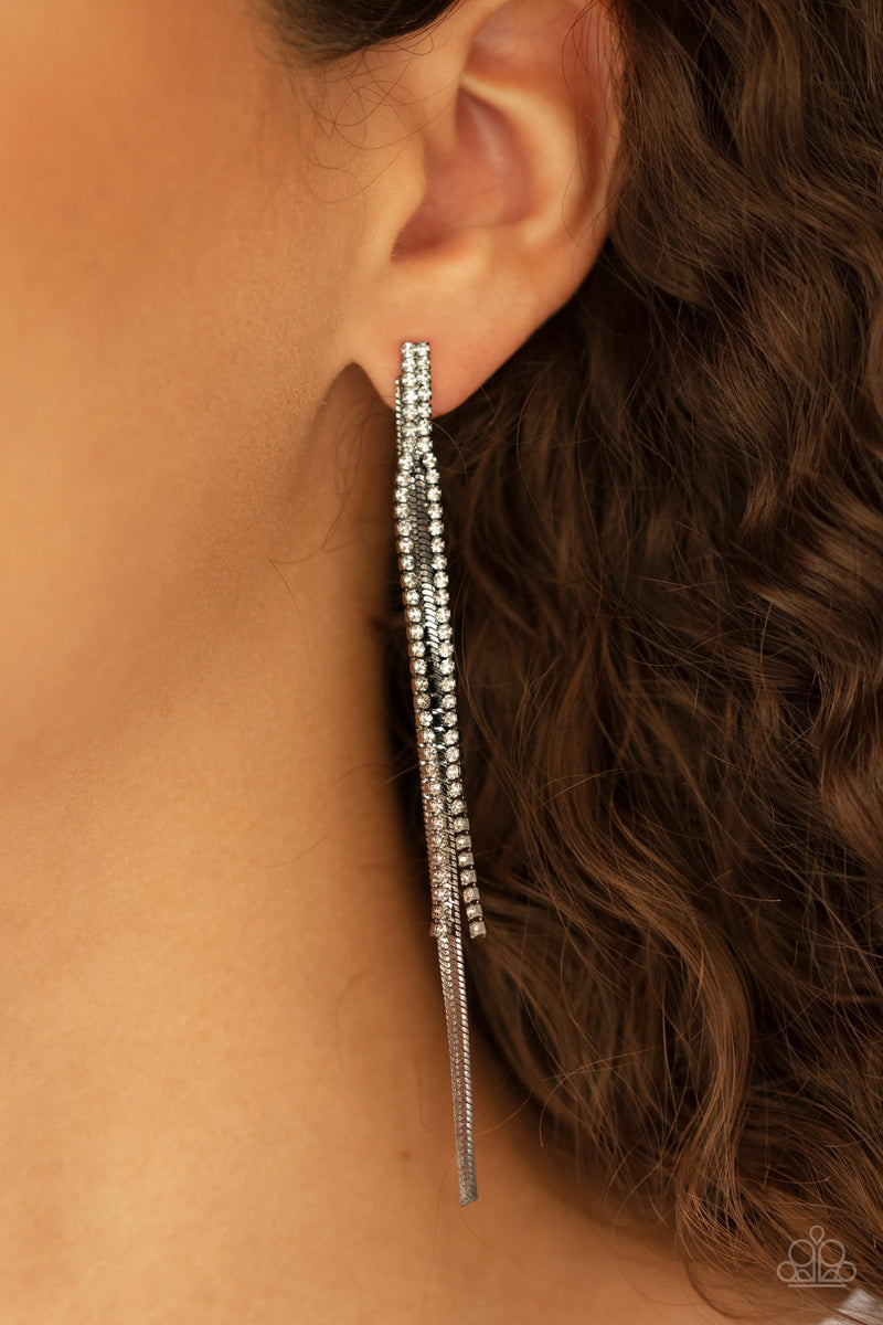 Flavor of the SLEEK - Black Earrings