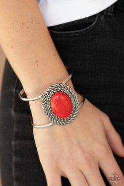 Desert Aura - Red Bracelet