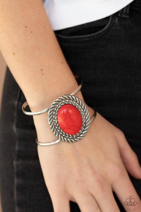 Desert Aura - Red Bracelet