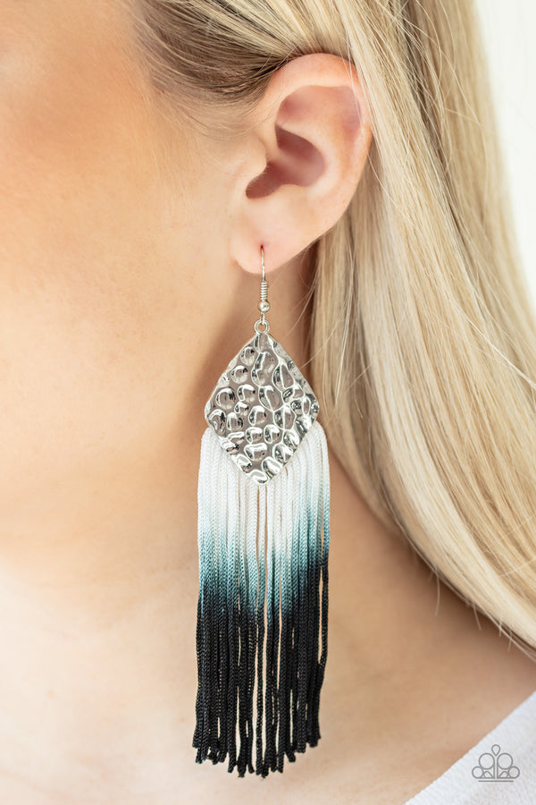 Dip In - Black Earrings