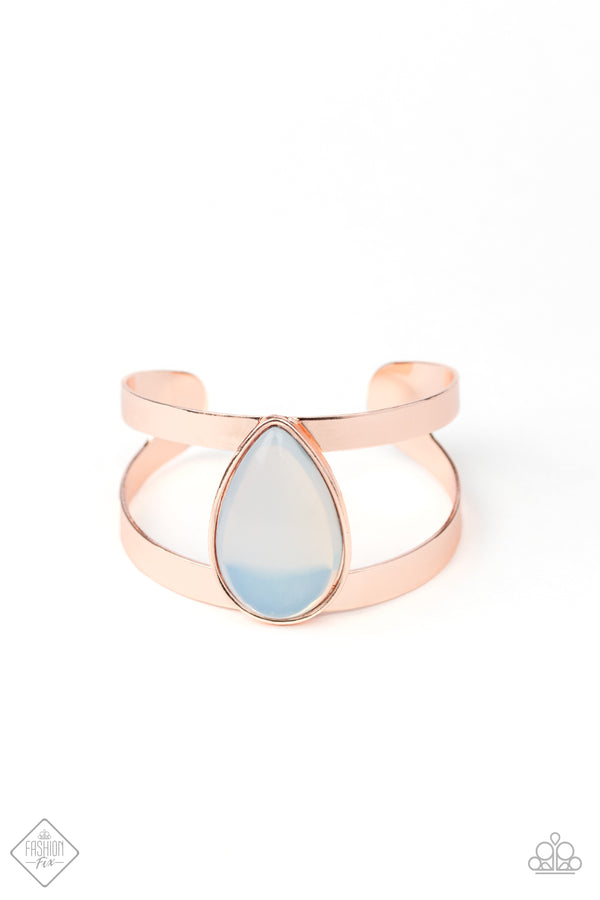 Optimal Opalescence - Rose Gold Bracelet