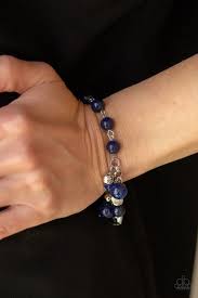 Glossy Glow -Blue Bracelet