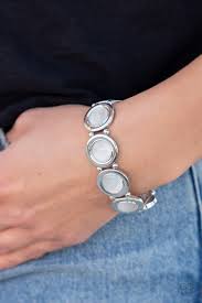 Muster Up The Luster - White Bracelet