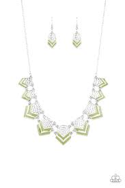 Pack Princess - Green Necklace