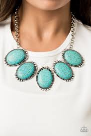 Prairie Goddess - Turquoise Necklace