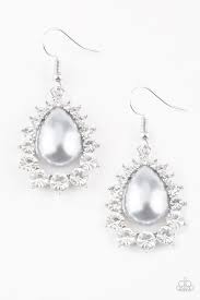 Regal Renewal - Silver Earrings