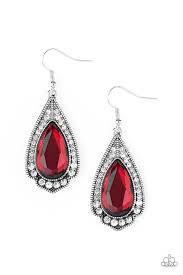 Superstar Stardom - Red Earrings