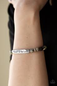 Trust Always - Black Bracelet